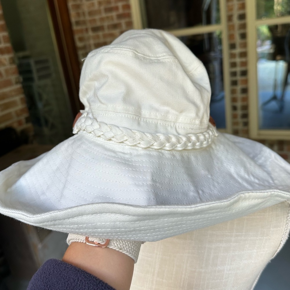 White Sun Hat